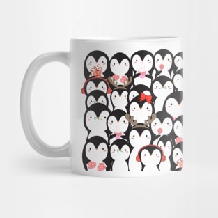 Kawaii Penguins Mug